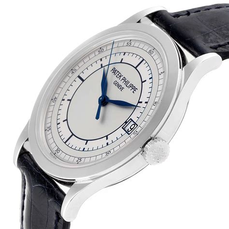 patek philippe calatrava white gold automatic deutschland|Patek Philippe Calatrava watch price.